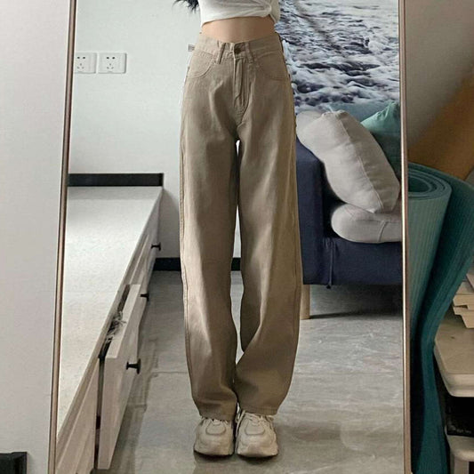 High-Waist Wide-Leg Jeans
