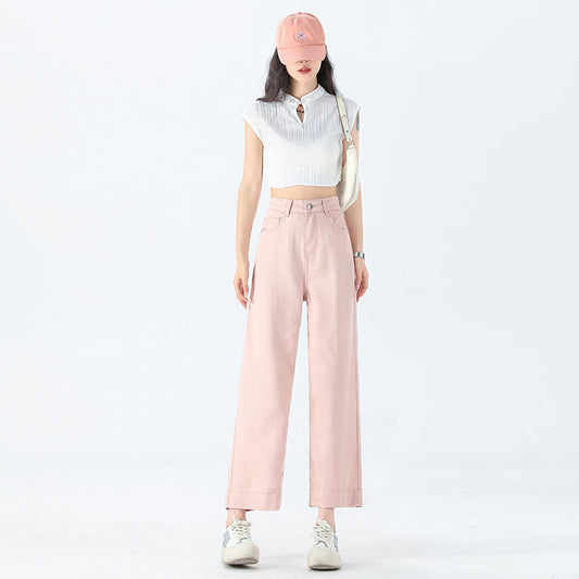Slim summer lyocell jeans