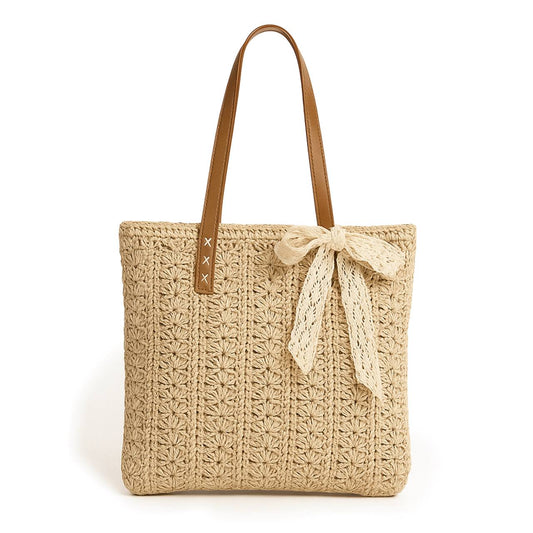 Straw Crossbody Bag
