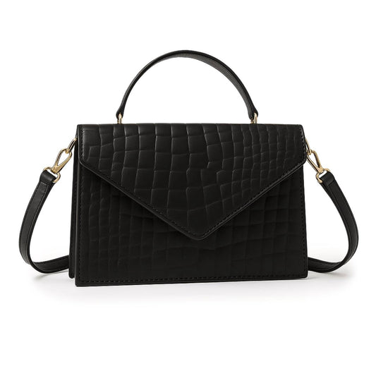 Crocodile Clamshell Handbag